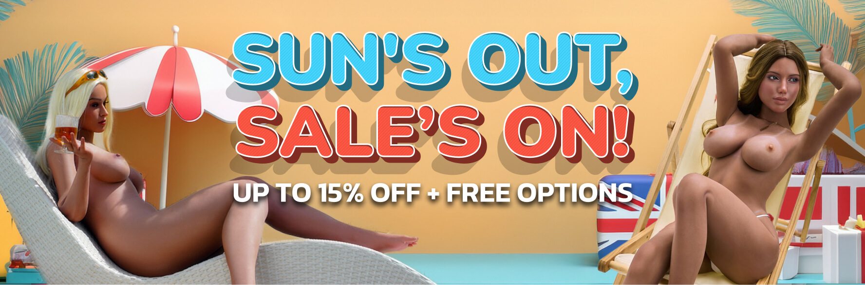 Sun's out, Sale's On Leeloo Dolls UK Summer Sale