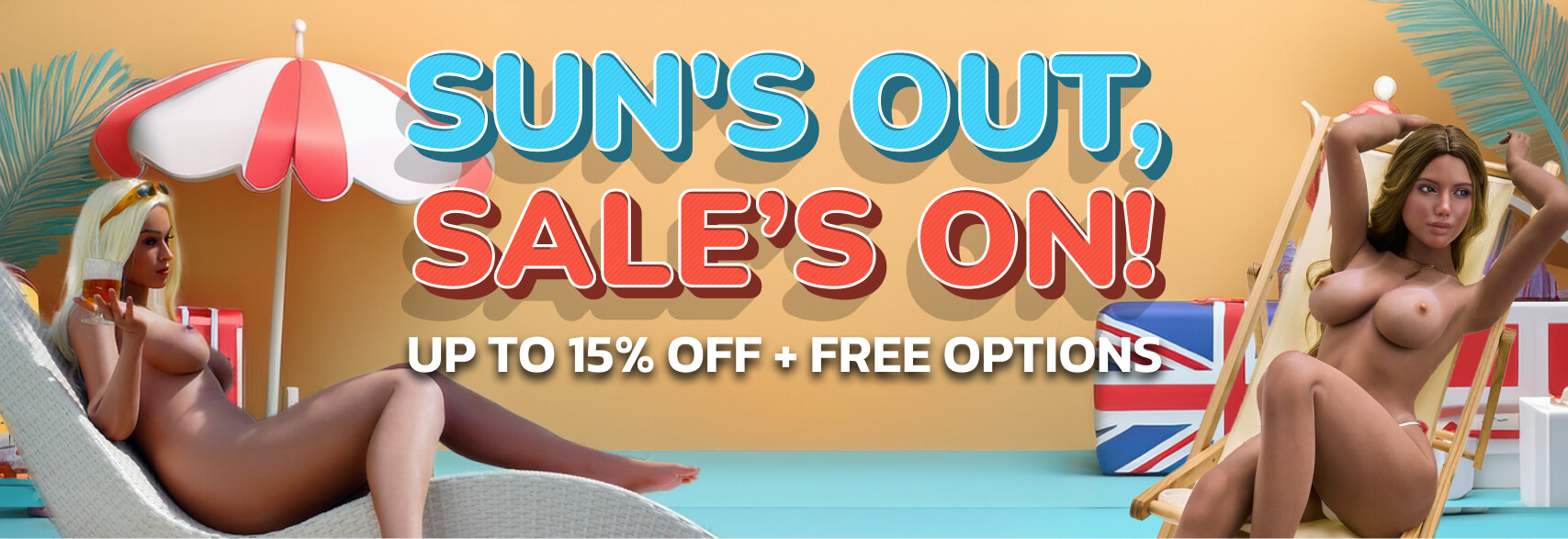 Sun's out, Sale's On Leeloo Dolls UK Summer Sale